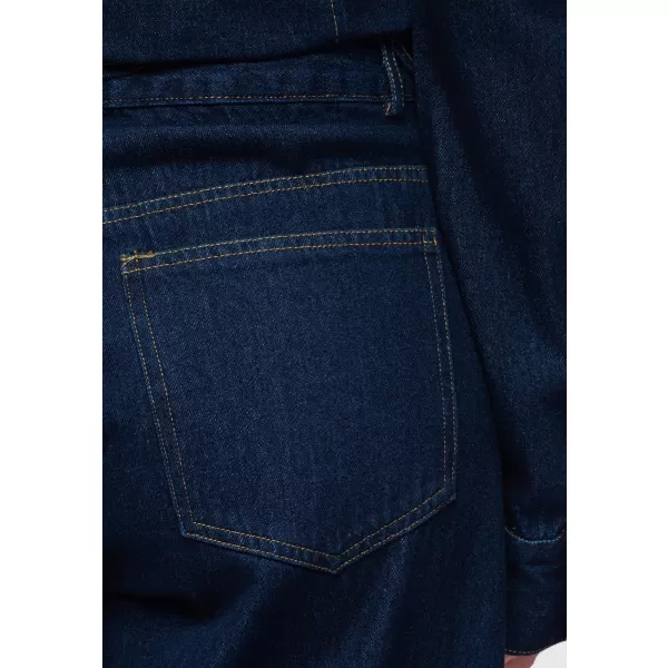  Dámské kalhoty OMBRE OW-PA-E0017 DARK BLUE 