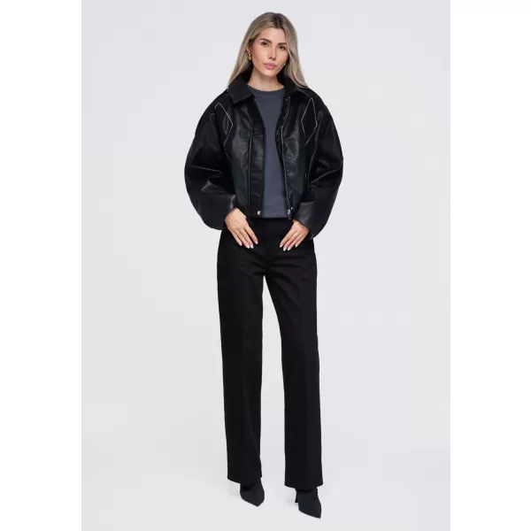  Dámská bunda OMBRE OW-JT-E0004 BLACK 