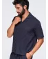 Pánská košile OMBRE OM-SHSS-0222 NAVY BLUE