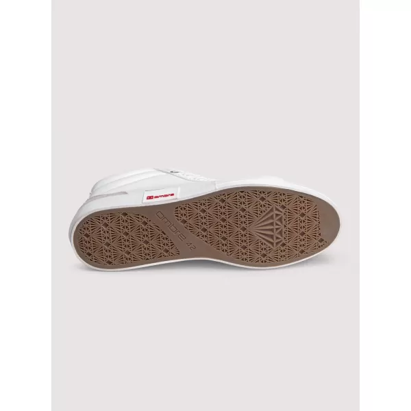  Pánské kotníkové tenisky OMBRE OM-FOTH-0240 WHITE AND BEIGE 