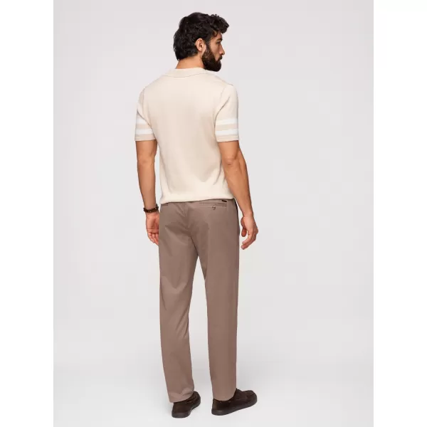  Pánské kalhoty OMBRE OM-PACP-0293 BROWN 