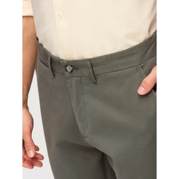  Pánské kalhoty OMBRE OM-PACP-0293 KHAKI 