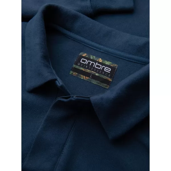  Pánský rolák OMBRE B1719 DARK BLUE 