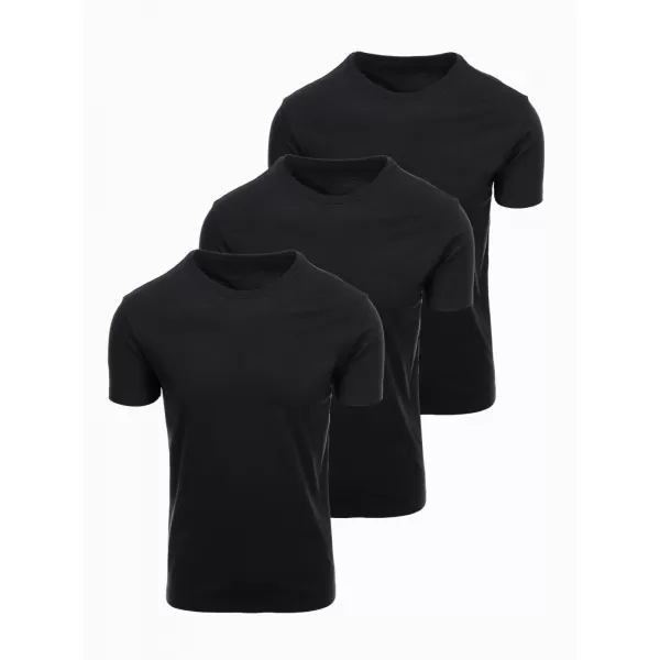  Pánské triko OMBRE OM-TSBS-0268 BLACK 
