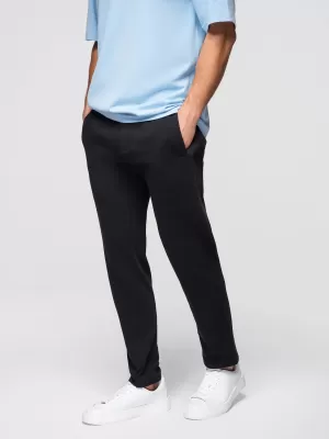 Pánské kalhoty OMBRE OM-PABS-0304 BLACK