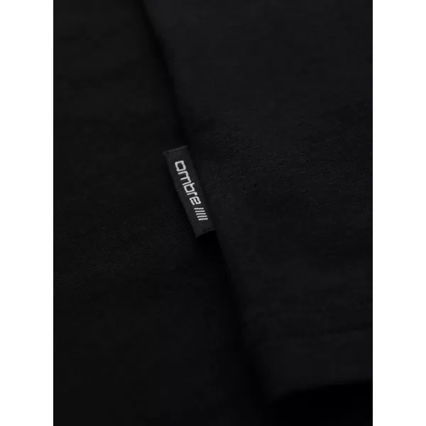  Pánské tílko OMBRE OM-TSBT-0272 BLACK 