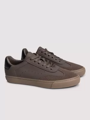 Pánské tenisky OMBRE OM-FOTL-0190 BROWN