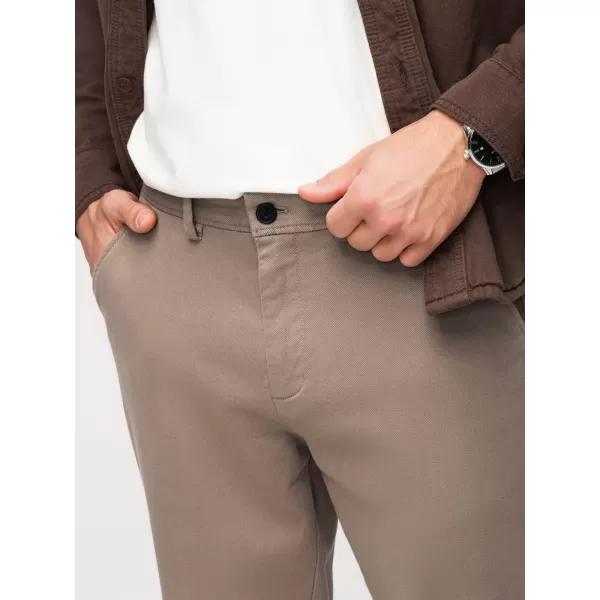  Pánské kalhoty OMBRE OM-PACP-0294 ASH 