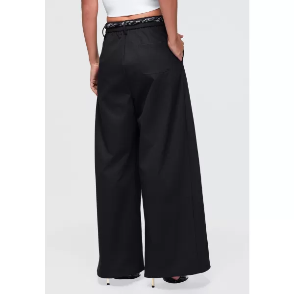 Dámské kalhoty OMBRE OW-PA-E0020 BLACK 