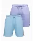 Pánský set kraťas OMBRE Z129 LIGHT BLUE/LIGHT PURPLE