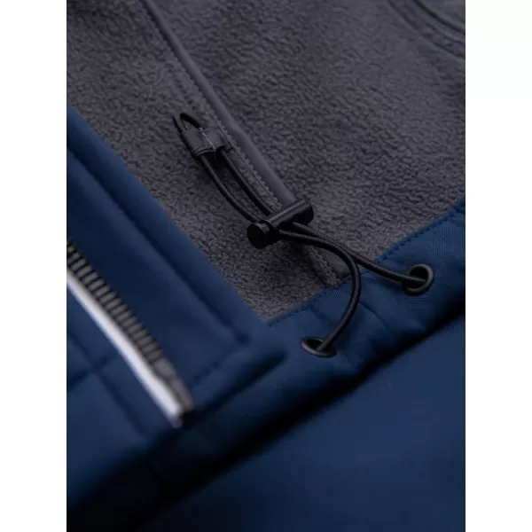  Pánská softshellová bunda OMBRE C581 NAVY BLUE 