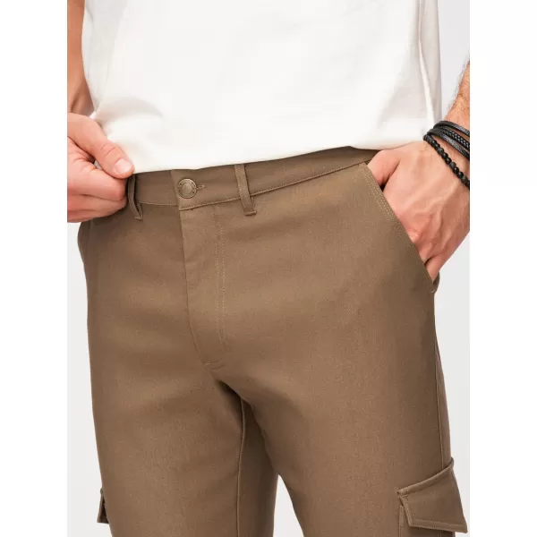  Pánské kalhoty OMBRE P1515 OLIVE 