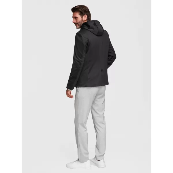  Pánské sako OMBRE M168 BLACK 