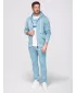 Pánská souprava OMBRE Z123 LIGHT BLUE