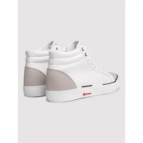  Pánské kotníkové tenisky OMBRE OM-FOTH-0240 WHITE AND BEIGE 