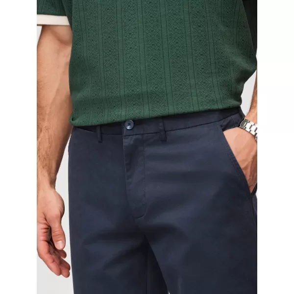  Pánské kalhoty OMBRE OM-PACP-0293 NAVY BLUE 