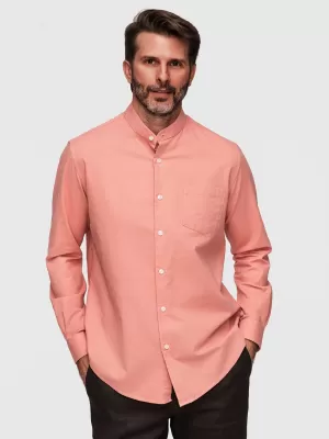 Pánská košile OMBRE K704 PEACH