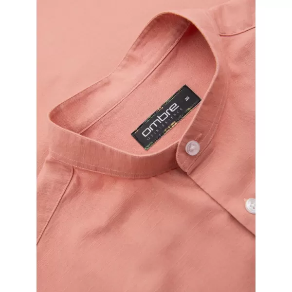  Pánská košile OMBRE K704 PEACH 