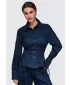 Dámská košile OMBRE OW-SH-E0070 NAVY BLUE