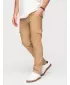 Pánské kalhoty OMBRE P1515 LIGHT BROWN