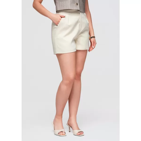  Dámské kraťasy OMBRE OW-ST-E0010 BEIGE 
