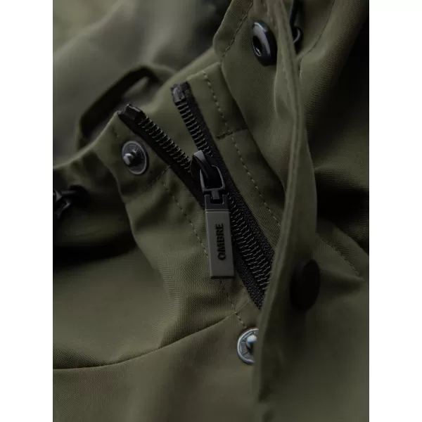  Pánská bunda OMBRE C586 OLIVE 