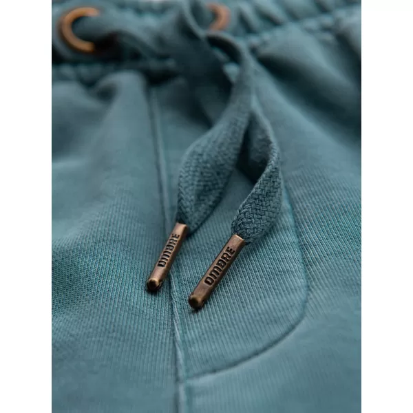  Pánský set kraťas OMBRE Z126 NAVY BLUE/TURQUOISE 