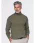 Pánský rolák OMBRE OM-SWTN-0192 OLIVE