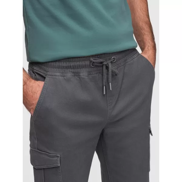  Pánské kalhoty OMBRE OM-PAJO-0290 GRAPHITE 