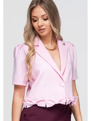 Dámská bunda OMBRE OW-BL-E0002 PINK