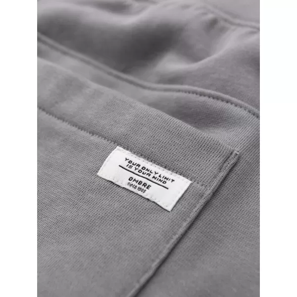  Pánské tepláky OMBRE OM-PABS-0305 GREY 