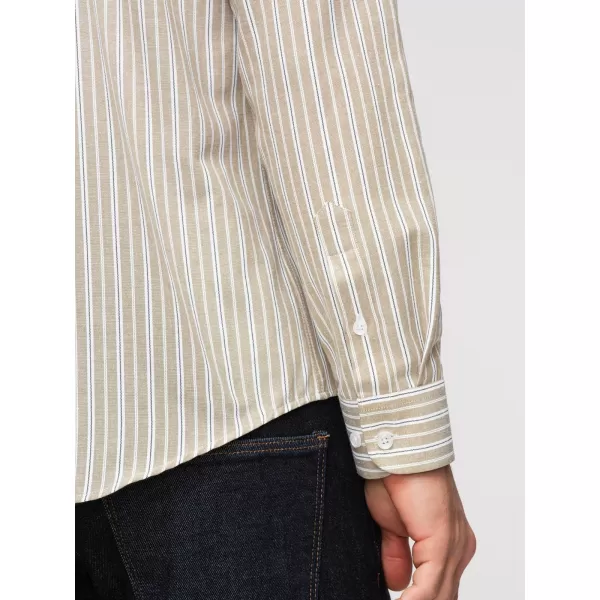  Pánská košile OMBRE K703 BEIGE 