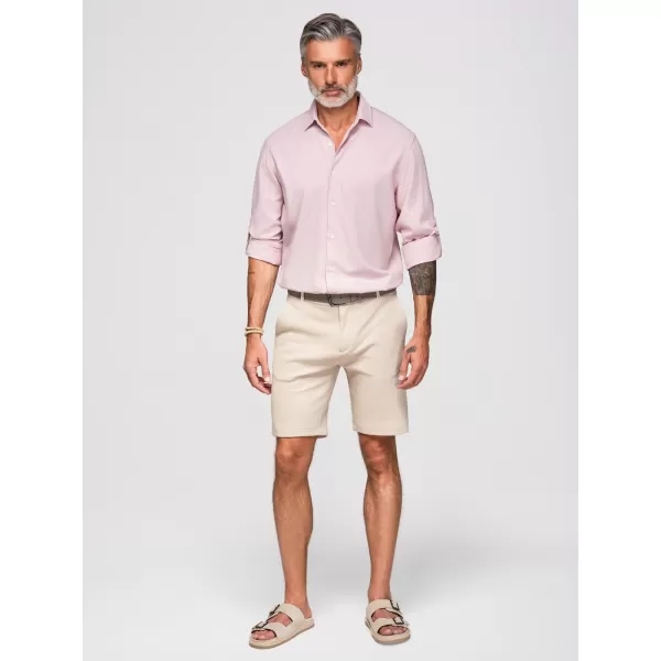  Pánská košile OMBRE OM-SHCS-0190 PASTEL PINK 