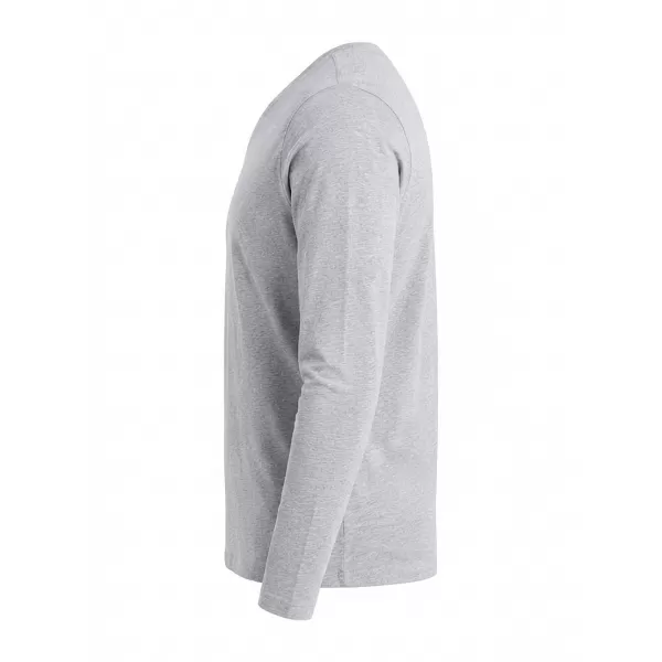  Pánské tričko OMBRE L171 GREY MELANGE 