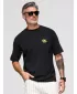 Pánské triko OMBRE OM-TSCT-0275 BLACK