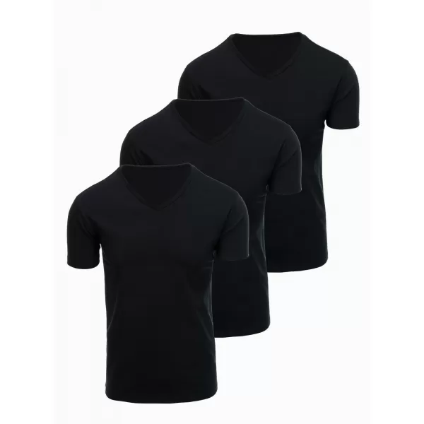  Pánské triko OMBRE OM-TSBS-0281 BLACK 