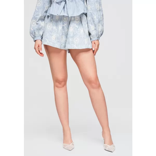  Dámské kraťasy OMBRE OW-ST-E0012 BLUE 
