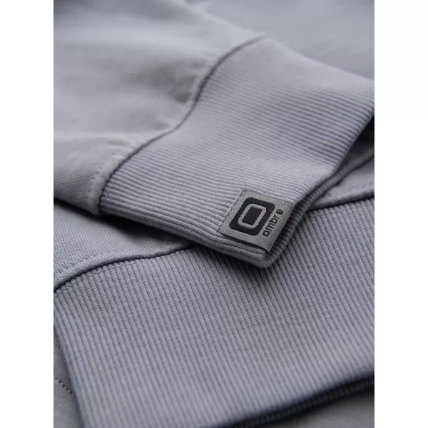  Pánská mikina OMBRE OM-SSZP-0256 GREY 
