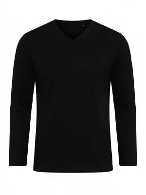 Pánské tričko OMBRE L171 BLACK