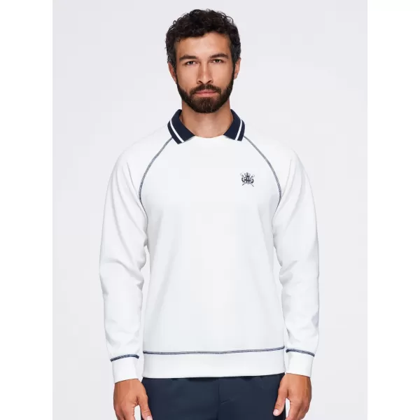  Pánská mikina OMBRE OM-SSNZ-0269 OFF-WHITE 