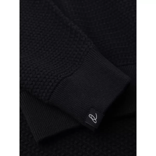  Pánský svetr OMBRE OM-SWSW-0119 BLACK 