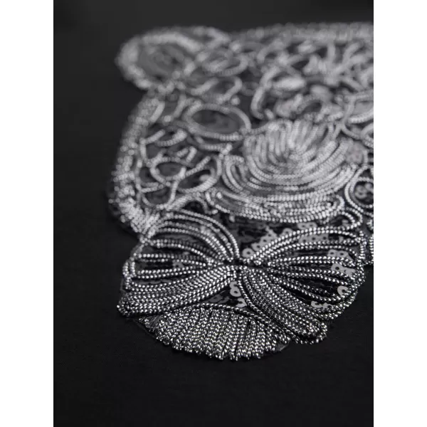  Pánská mikina OMBRE OM-SSNZ-0274 BLACK 
