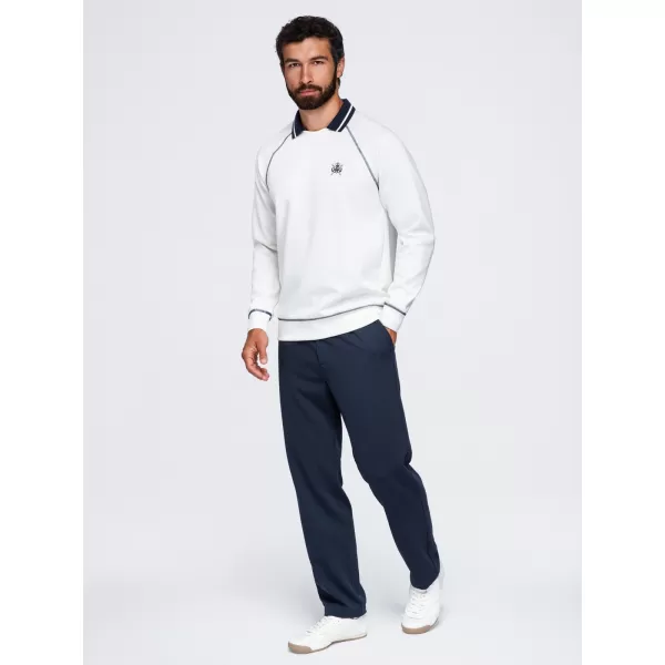  Pánská mikina OMBRE OM-SSNZ-0269 OFF-WHITE 