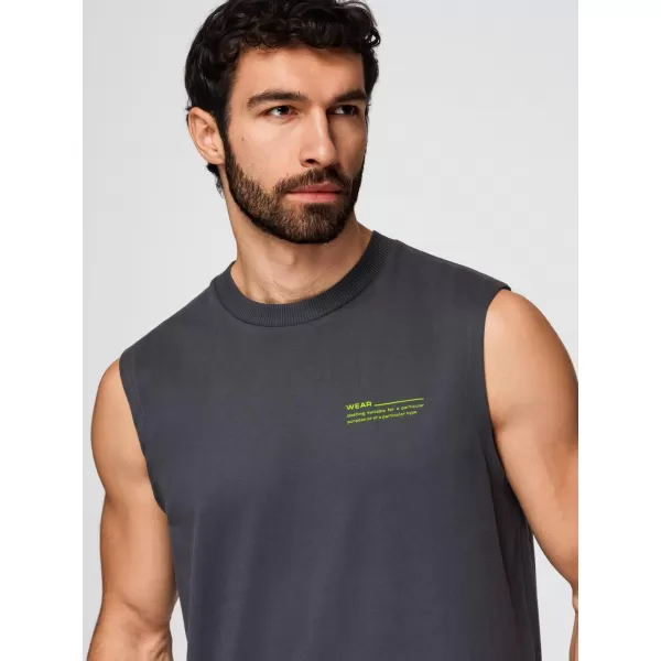  Pánské triko OMBRE OM-TSTT-0243 GRAPHITE 