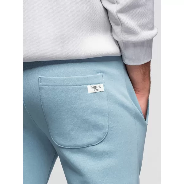  Pánské tepláky OMBRE OM-PABS-0304 LIGHT BLUE 