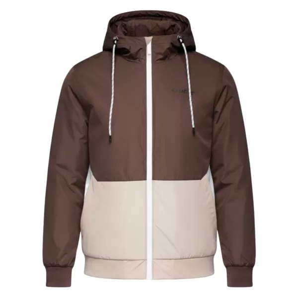  Pánská bunda OMBRE C584 BROWN AND BEIGE 