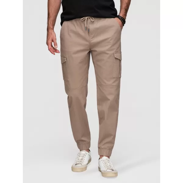  Pánské kalhoty OMBRE OM-PAJO-0290 BEIGE 