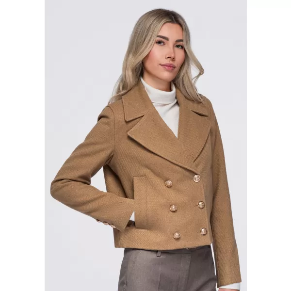  Dámské sako OMBRE OW-BL-E0008 CAMEL 