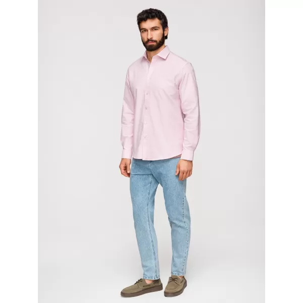 Pánská košile OMBRE K705 LIGHT PINK 