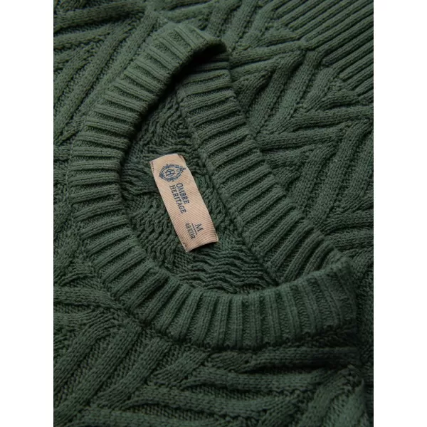  Pánský svetr OMBRE OM-SWSW-0190 MUTED GREEN 